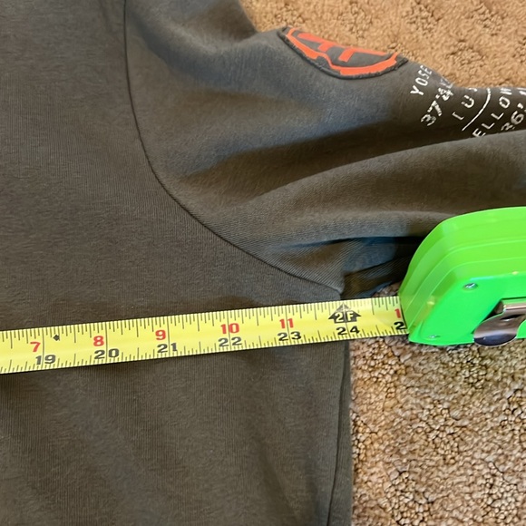 RLX Ralph Lauren full zip fleece Yosemite hoodie Olive green Large - Picture 8 of 9